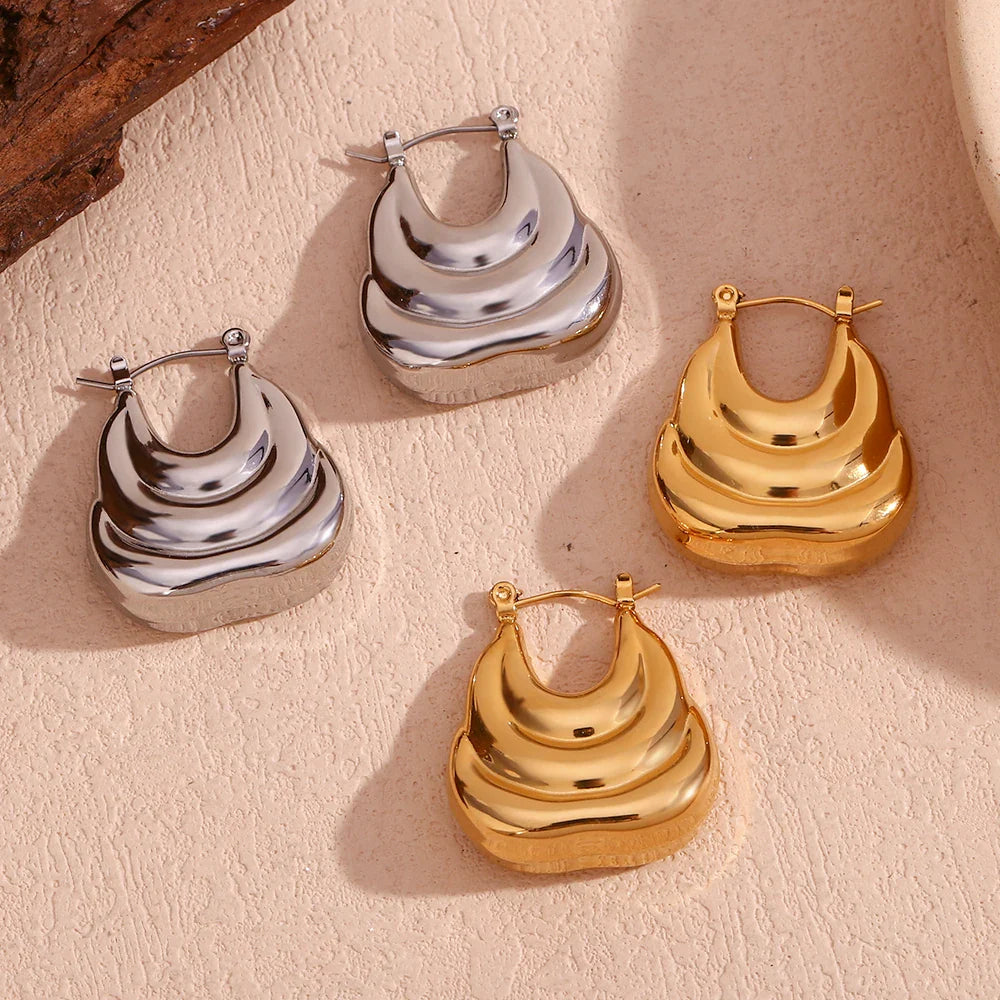 Brincos Camadas Ouro