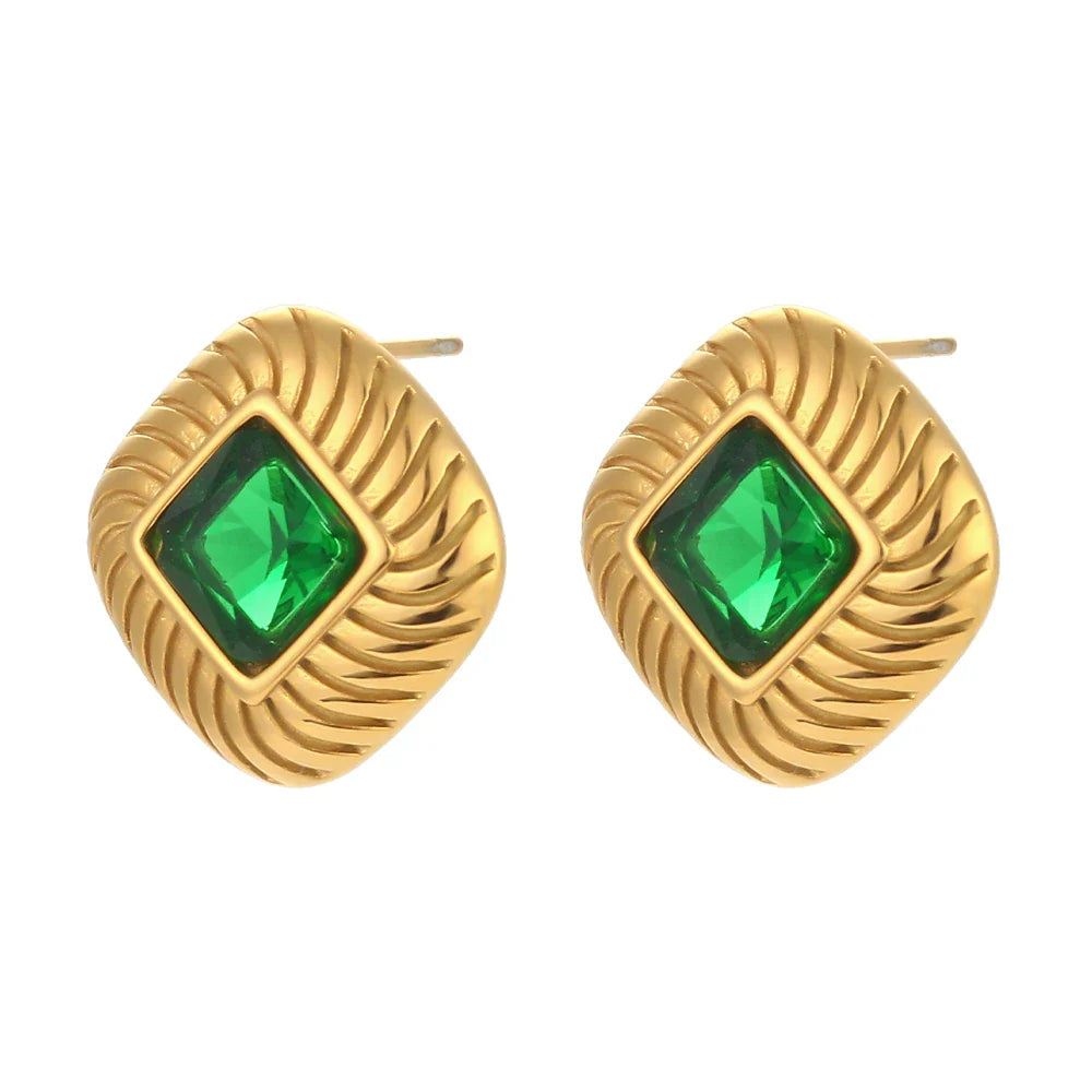 Brincos Luxuosos Zircão