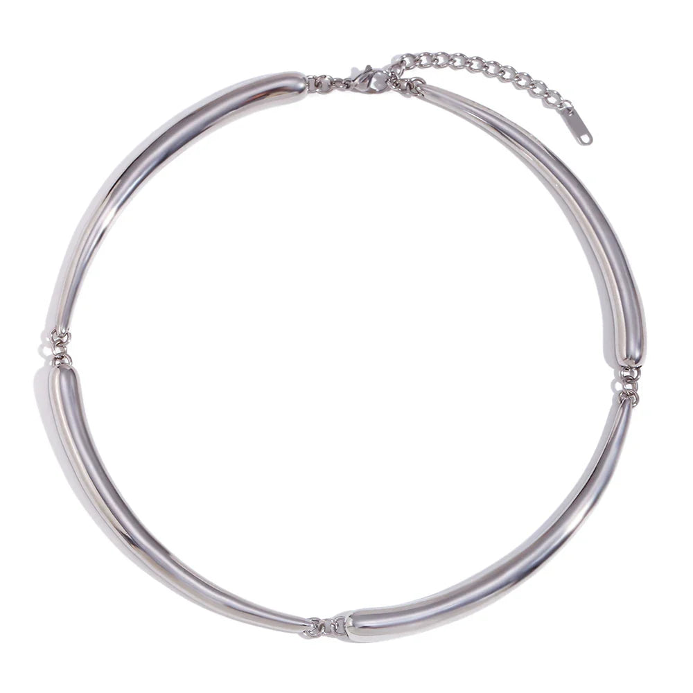 Colar Elegante Bambu
