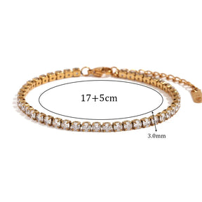 Pulseira Banhada Ouro 18k
