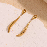 Brincos Gota Ouro
