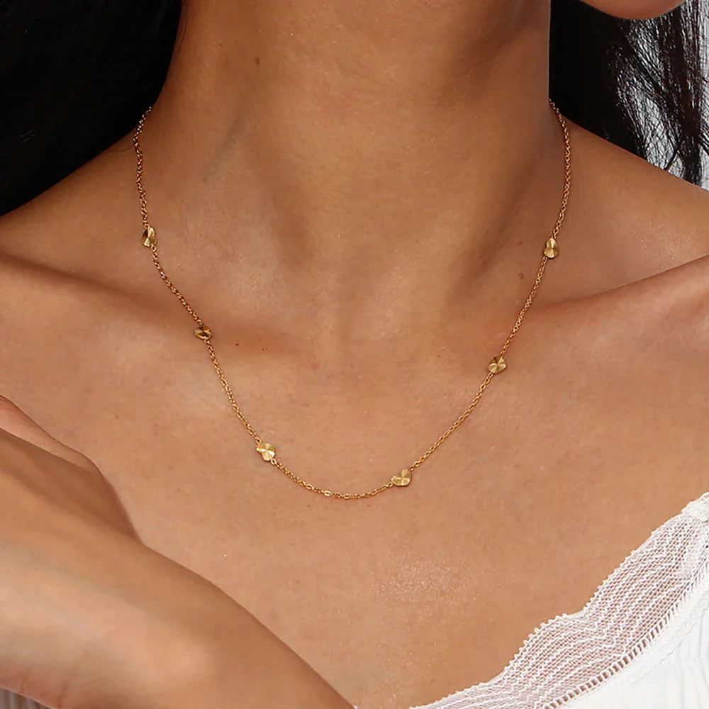 Colar Coração Dourado