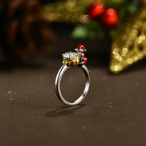 Anel Luxo Moissanite