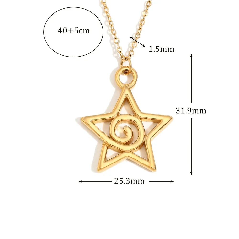 Colar Estrela Oca