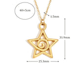 Colar Estrela Oca