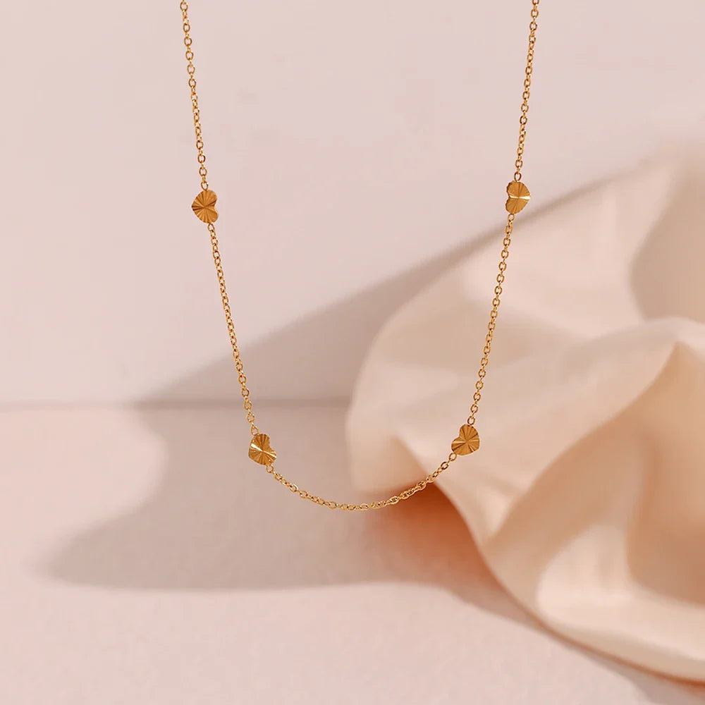 Colar Coração Dourado