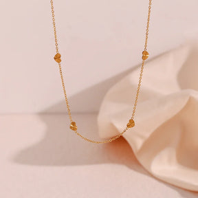 Colar Coração Dourado