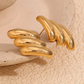 Brinco Relâmpago Dourado