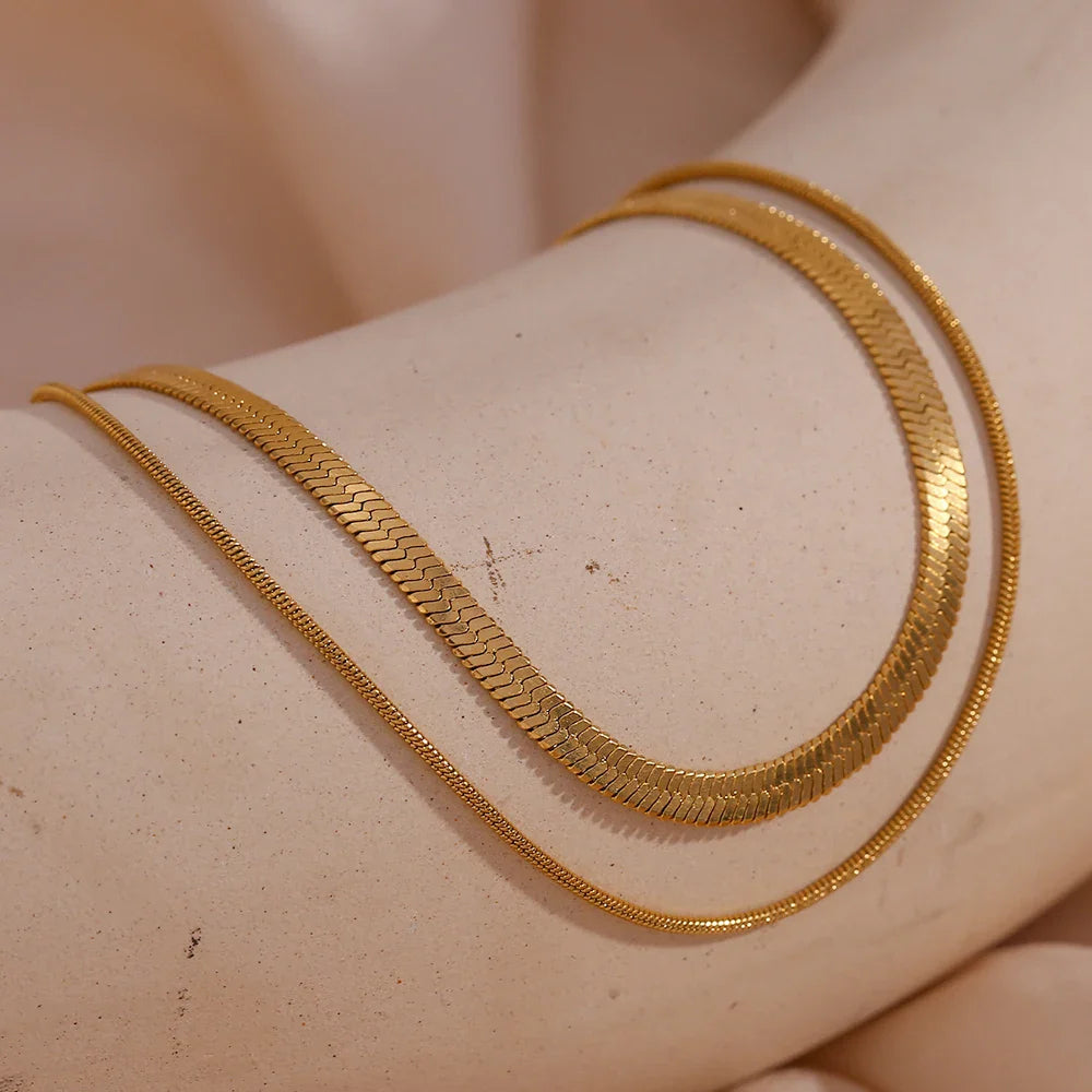 Pulseira Minimalista Banhada