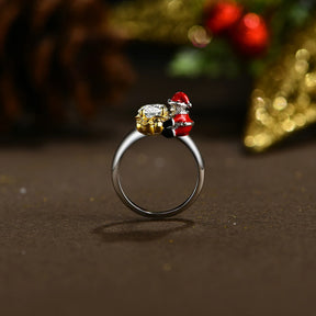 Anel Luxo Moissanite