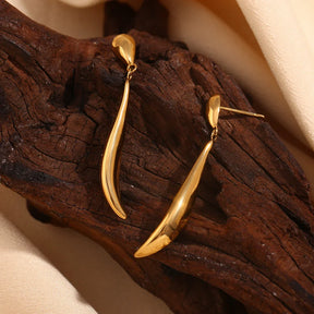 Brincos Gota Ouro