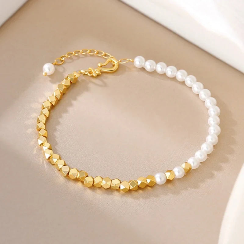 Pulseira Pérolas Barrocas