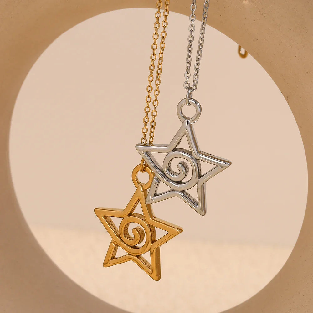 Colar Estrela Oca