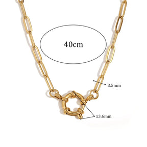Colar Elegância Circular