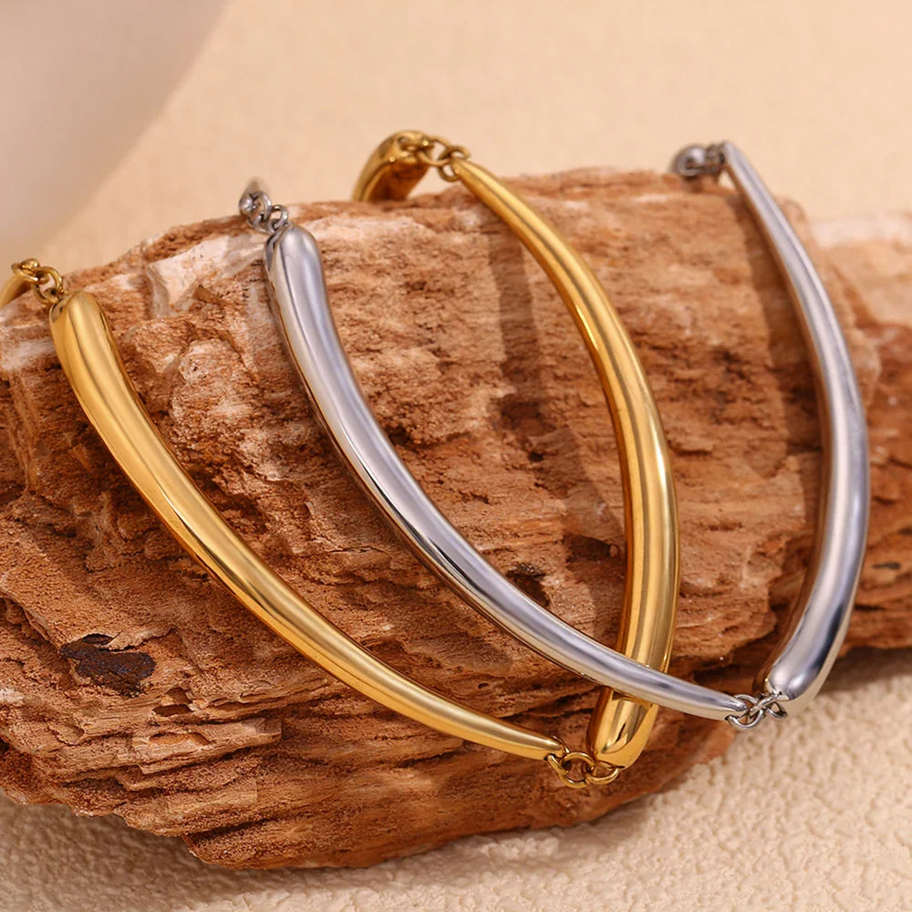 Colar Elegante Bambu