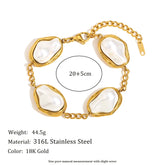 Pulseira Pérolas Irregulares