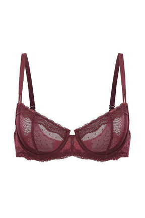 Sexy Lace Balconette Bra