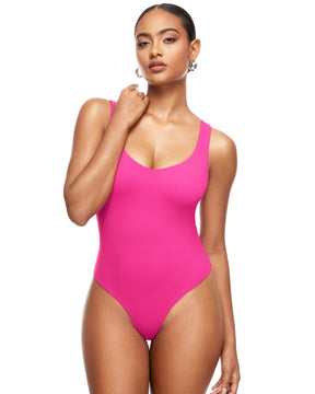 Natrelax™ V Neck Sleeveless Bodysuit