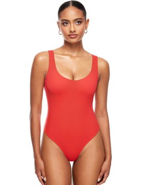 Natrelax™ V Neck Sleeveless Bodysuit