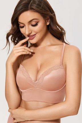 Soft Wireless Push Up Bra