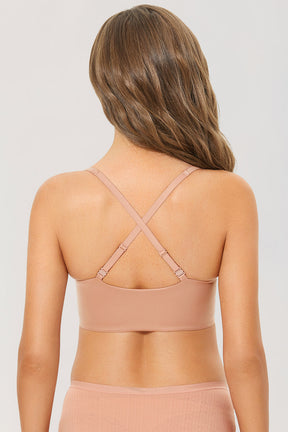 Soft Wireless Push Up Bra