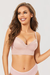 Soft Wireless Push Up Bra