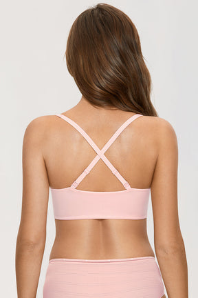 Soft Wireless Push Up Bra