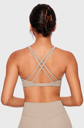 Twist Front Vivi Sports Bra