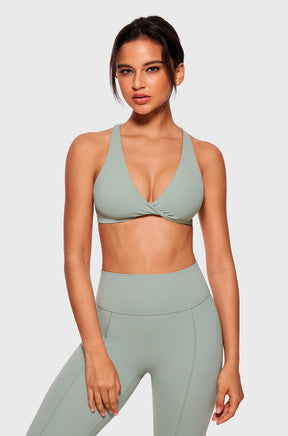Twist Front Vivi Sports Bra