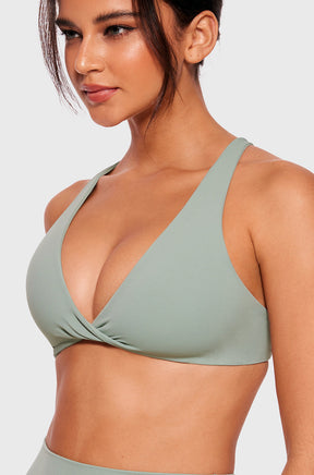 Twist Front Vivi Sports Bra