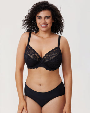 Floral Lace Underwired Bra