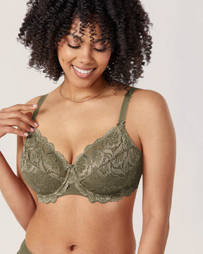 Floral Lace Underwired Bra