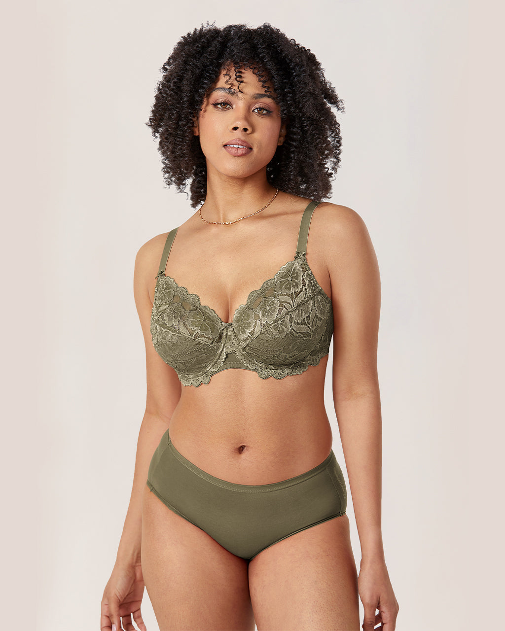 Floral Lace Underwired Bra