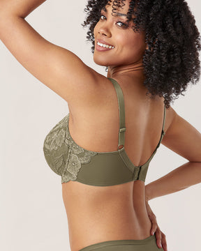 Floral Lace Underwired Bra