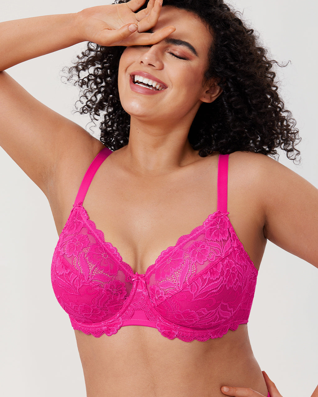 Floral Lace Underwired Bra