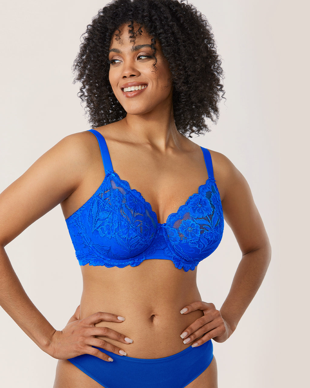 Floral Lace Underwired Bra