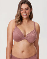 Lace Front Closure Bra