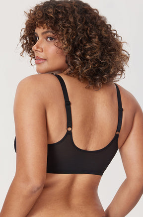 Vintage Lace Front Closure Bra