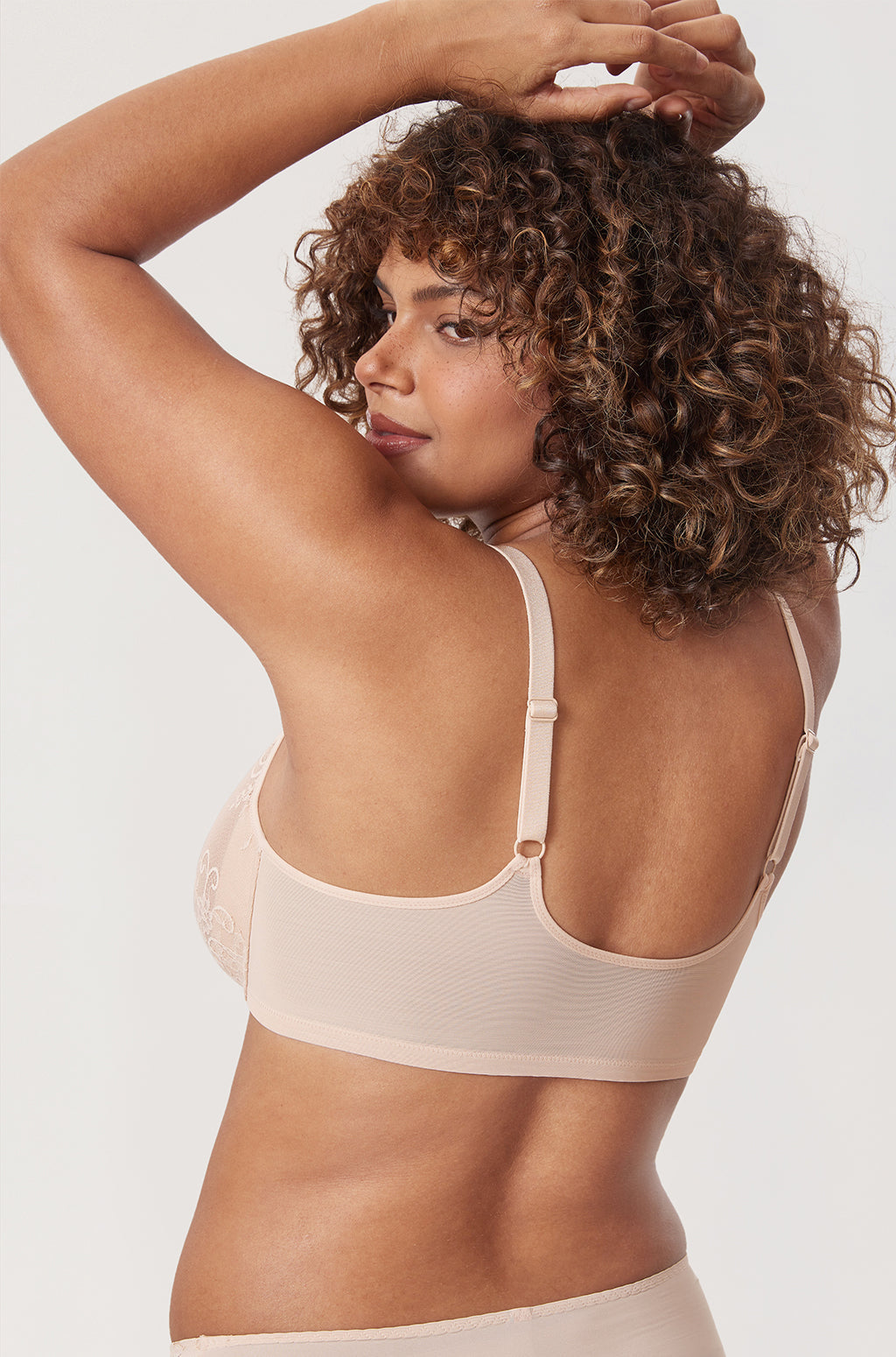 Vintage Lace Front Closure Bra