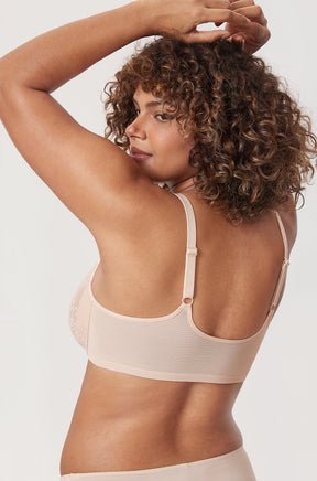 Vintage Lace Front Closure Bra