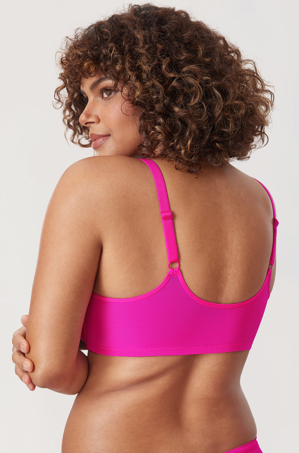 Vintage Lace Front Closure Bra