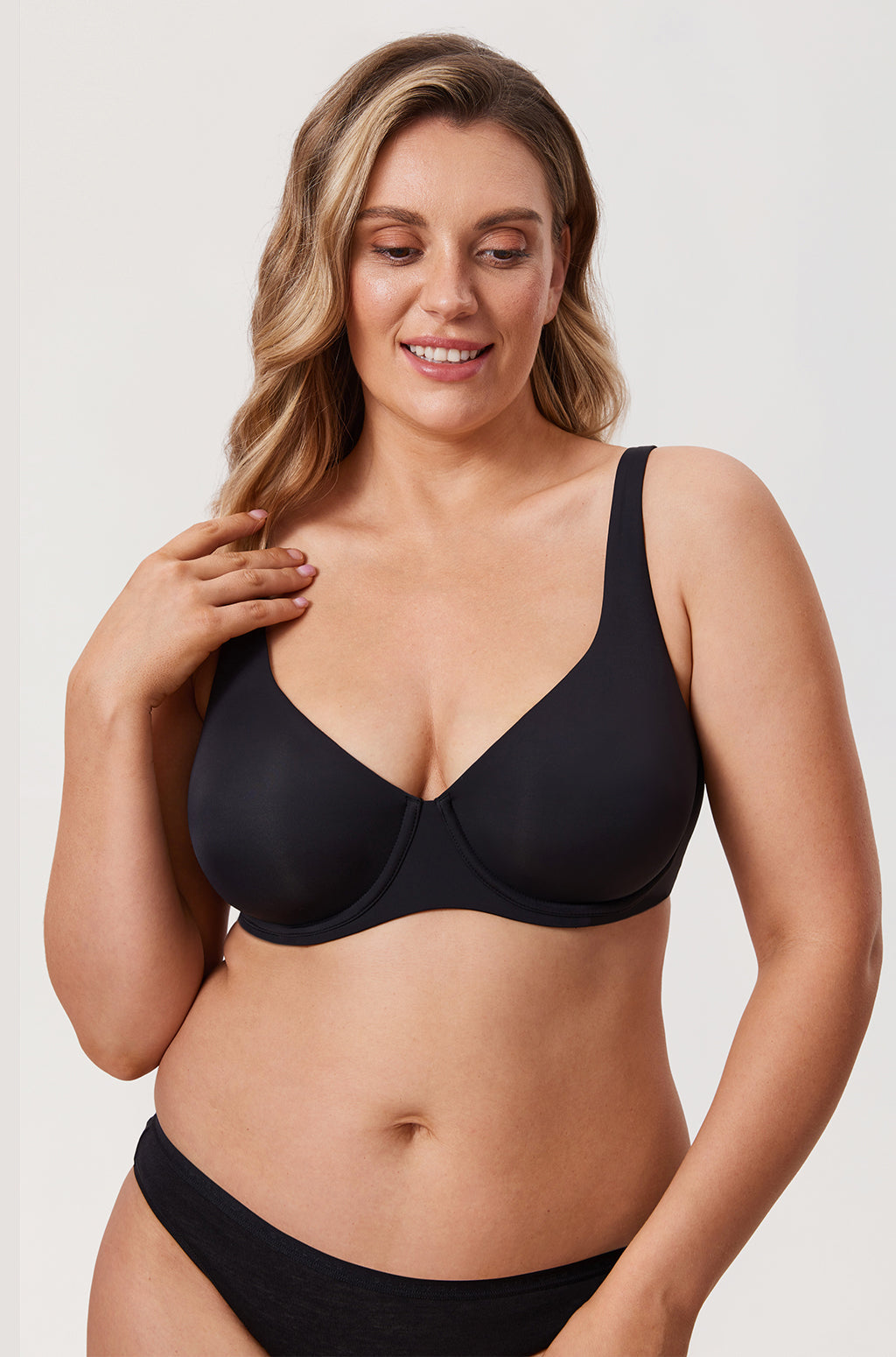 Unlined Balconette Bra