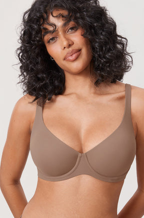 Unlined Balconette Bra