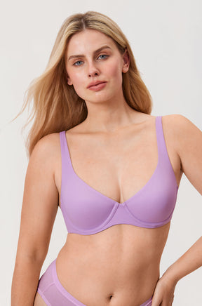 Unlined Balconette Bra