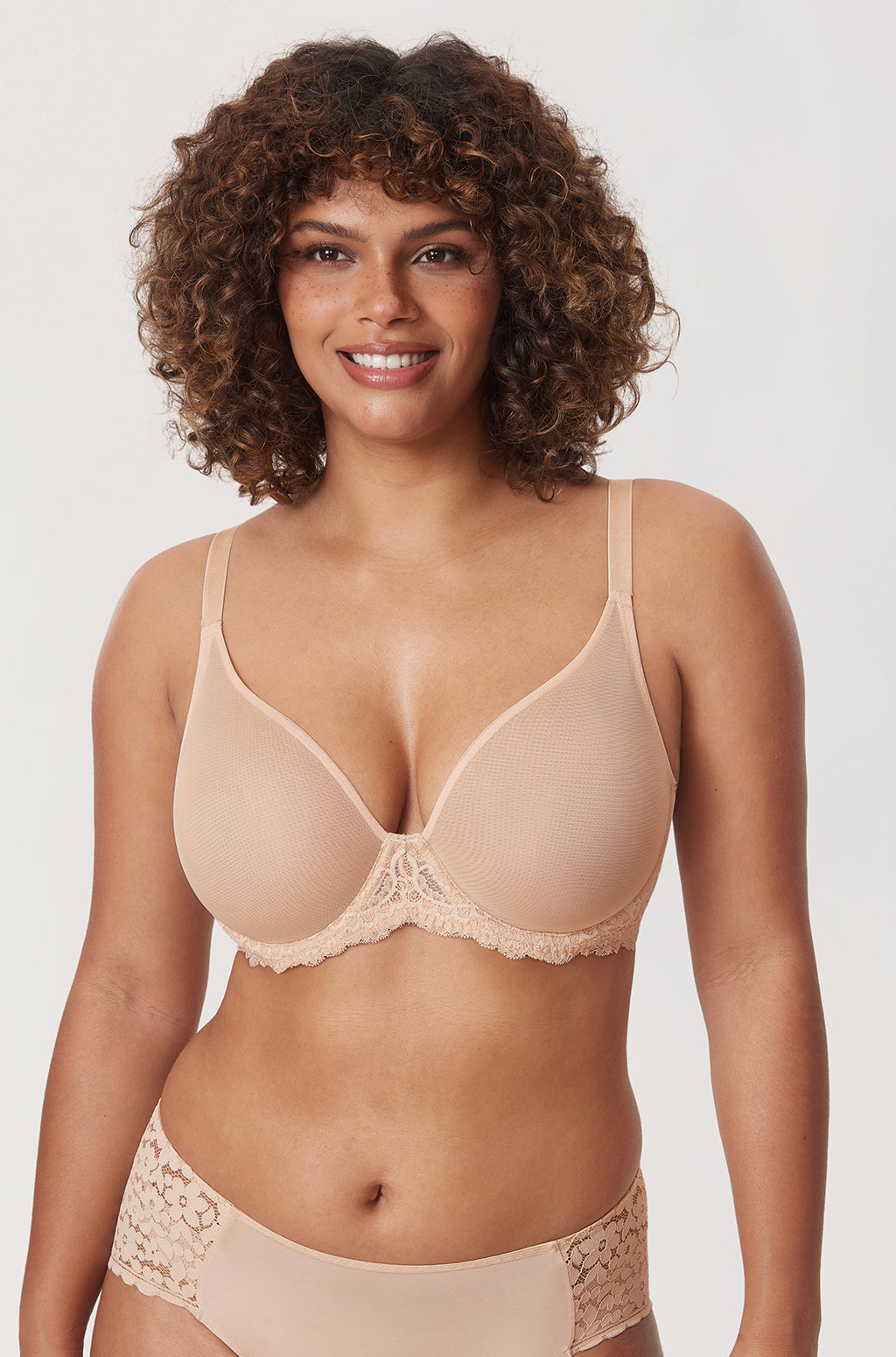Vintage Lace Sheer Mesh Bra