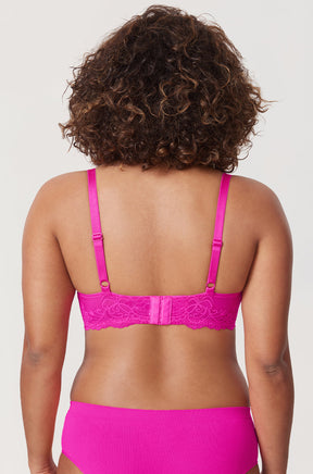 Vintage Lace Sheer Mesh Bra
