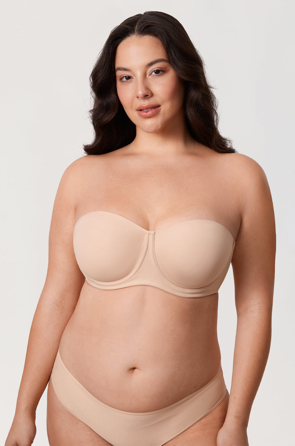 Supportive Unlined Strapless Bra