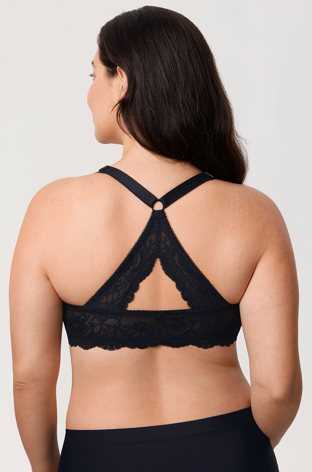 Vintage Lace Racerback Bra