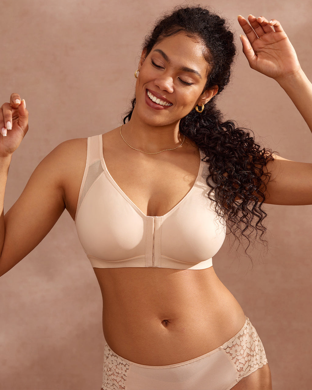 Soft X-shaped Back Posture Bra