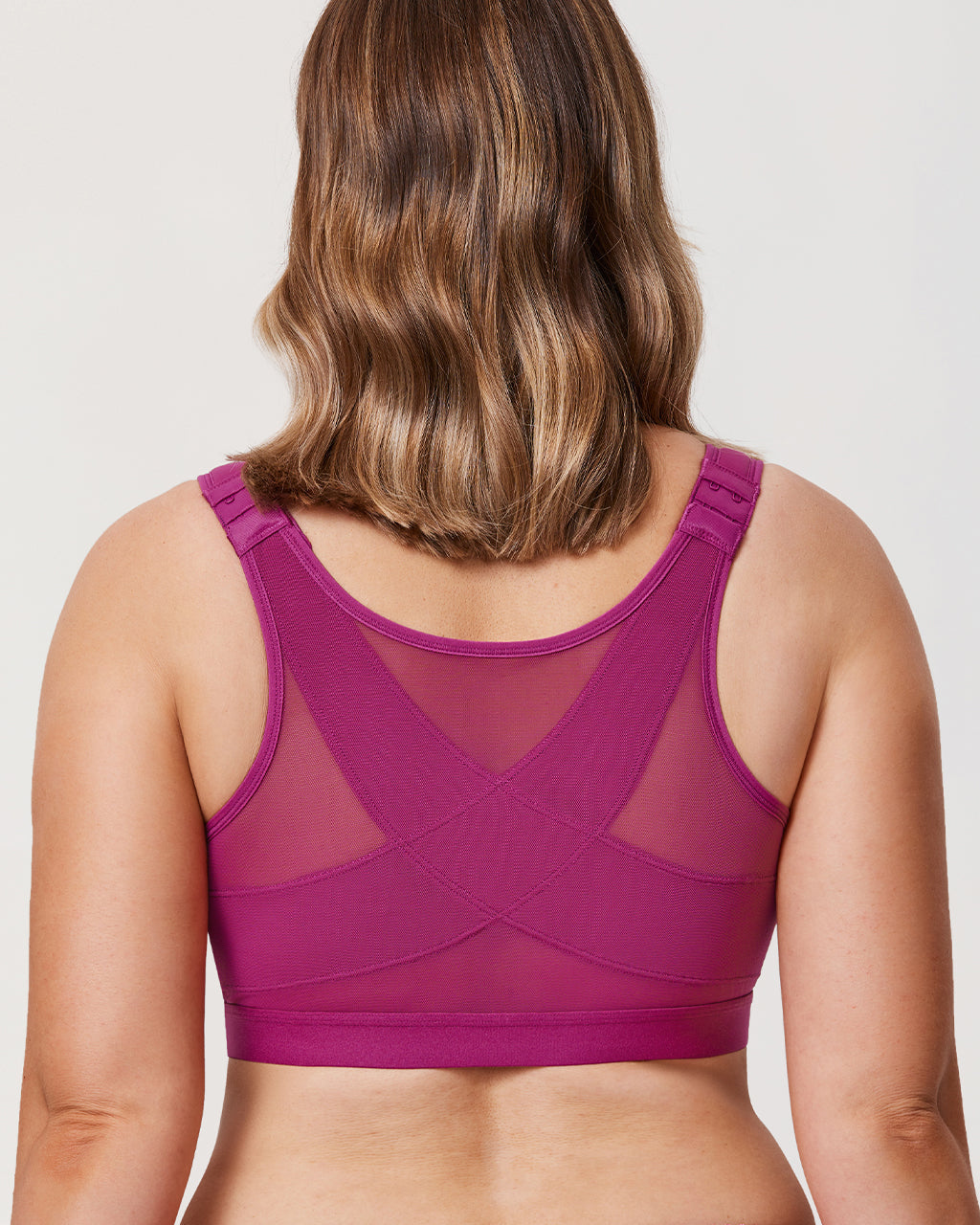 Soft X-shaped Back Posture Bra